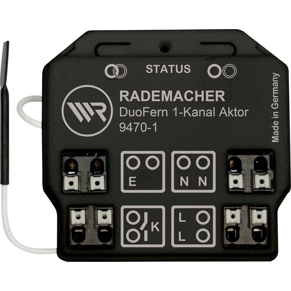 35140261 Rademacher DuoFern 1-Kanal Funk Schalter Unterputz 35140261 Rademacher DuoFern 1-Kanal Funk Schalter Unterputz