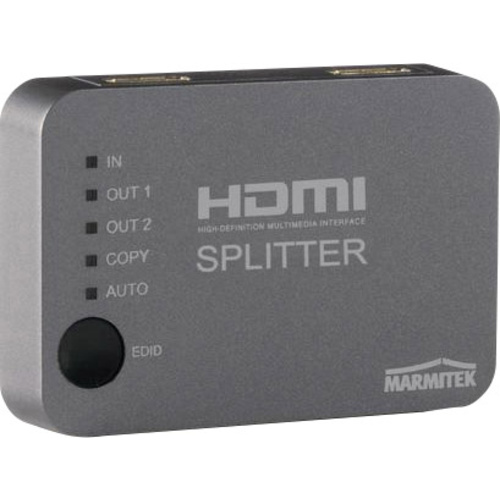 Marmitek Split 312 2 ports Répartiteur HDMI Lecture 3D possible 3840 x 2160 pixels argent