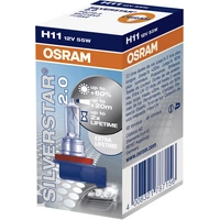 Osram Auto Halogen Leuchtmittel Silverstar 2.0 H11 55W 12V Osram Auto Halogen Leuchtmittel Silverstar 2.0 H11 55W 12V