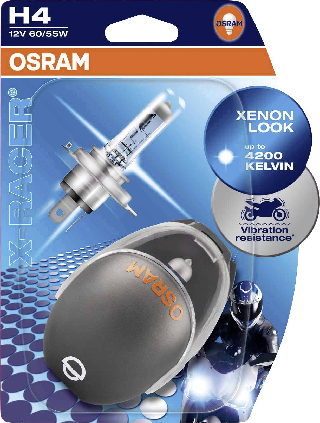 OSRAM Leuchtmittel X-Racer® H4