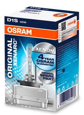 Osram Automotive 66140 Xenon Leuchtmittel Xenarc Original D1S 35W 12 V, 85V