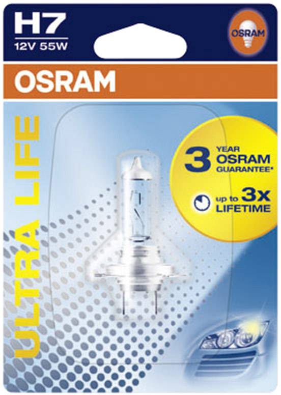 OSRAM 64210ULT-01B Halogen Leuchtmittel Ultra Life H7 55 W 12 V