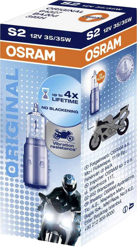 Osram Automotive 64327 Signal Leuchtmittel Original Line S2 35/35 W 12 V