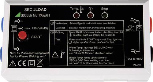 Gossen Metrawatt Z745R SECULOAD-N Test Adapter for Welding Devices...