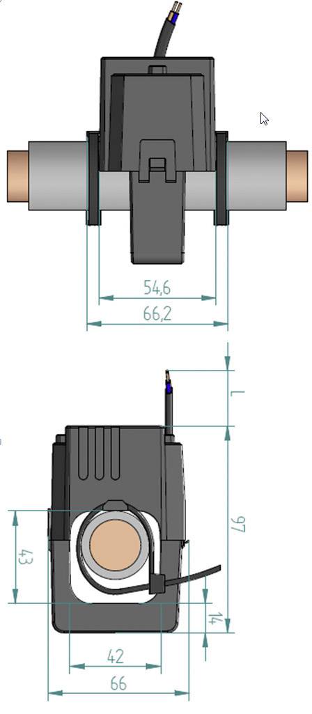 Gossen Metrawatt SC50-E 1000/1A 0,5VA Kl.0,5 42mm U142H Primärstrom 1000A Sekundärstrom 1A 1St.