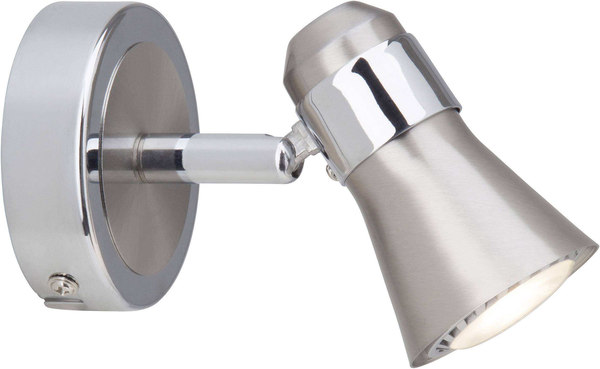 Brilliant Sanny G15410/77 Wandstrahler GU10 3 W Halogen Chrom