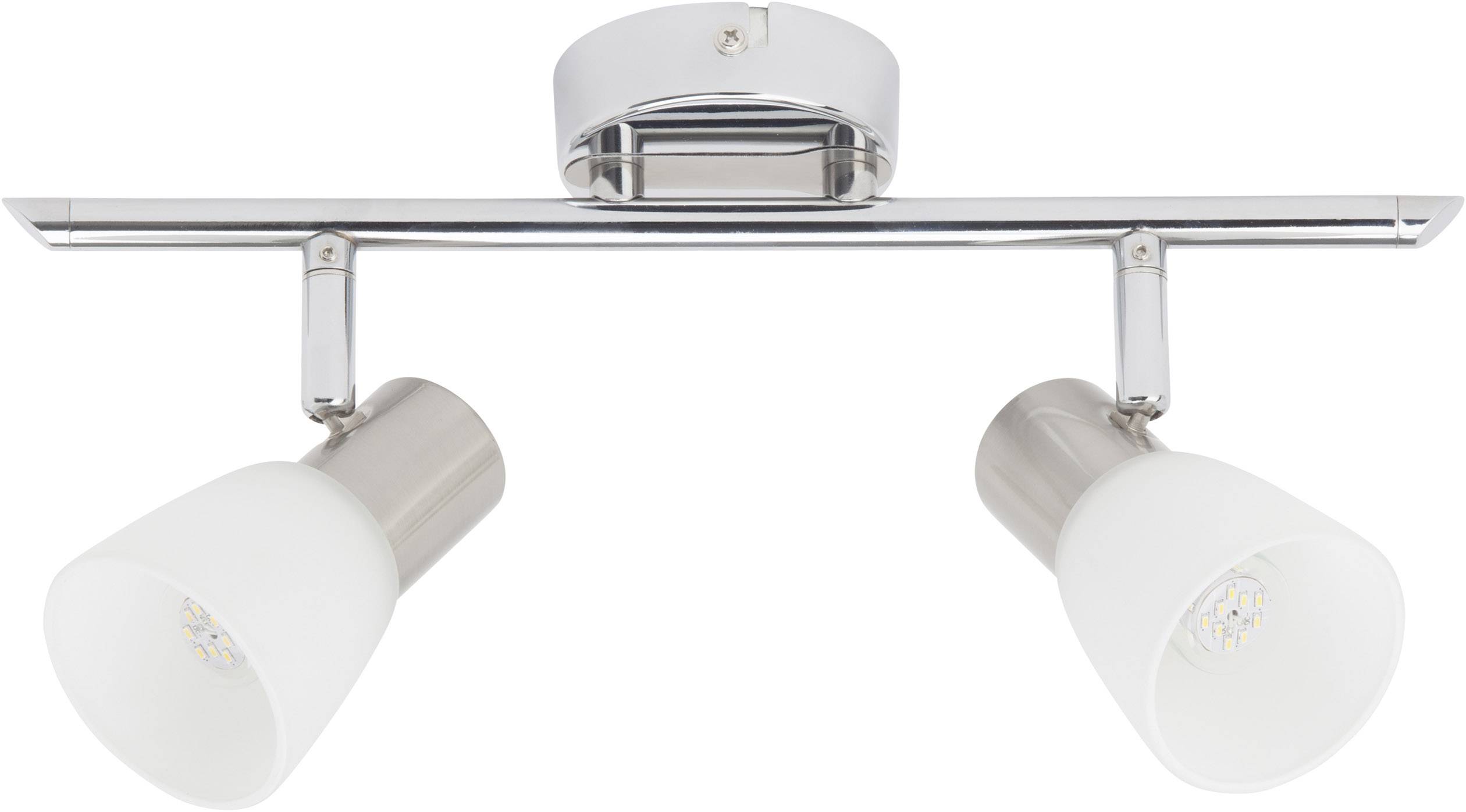 Brilliant Janna G46113/77 Deckenstrahler LED E14 6 W Stahl