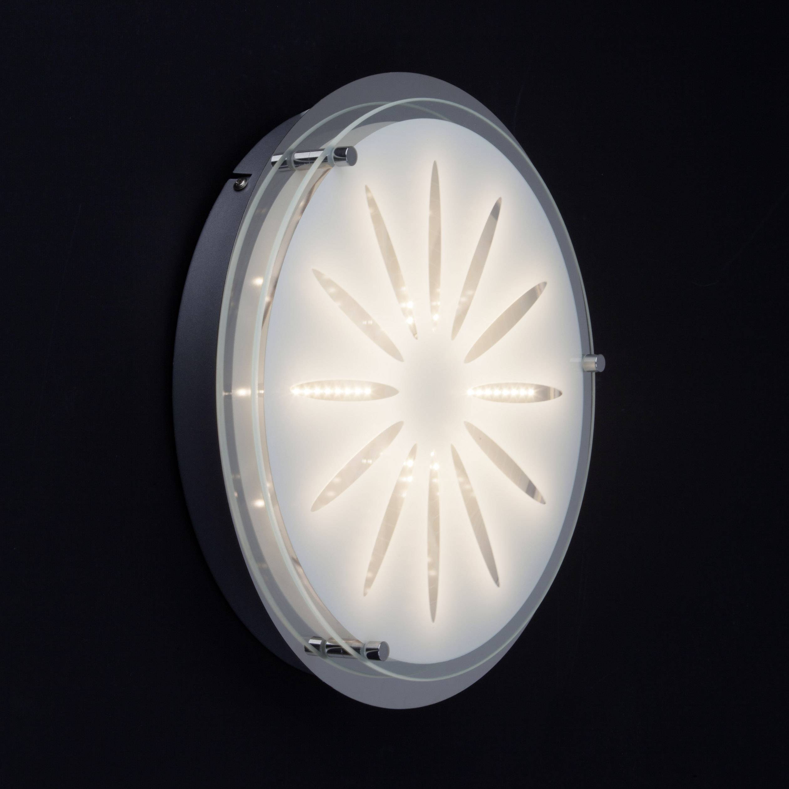 Brilliant G94163/15 Cathleen LED-Deckenleuchte LED LED fest eingebaut EEK: F (A - G) 15 W Chrom