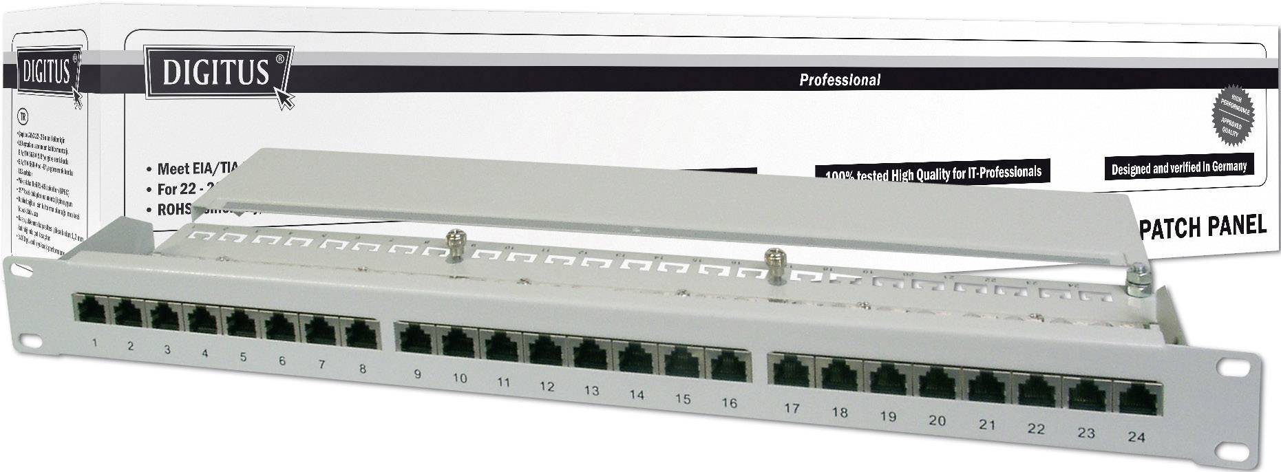 Digitus DN-91616S 16 Port Netzwerk-Patchpanel 483 mm (19") CAT 6 1 HE Unbestückt