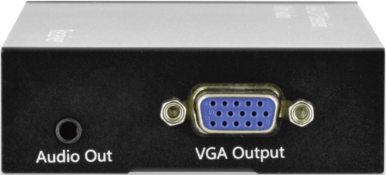 Digitus DS-53450 LAN (10/100MBit/s) Zusatzempfänger über Netzwerkkabel RJ45 300m