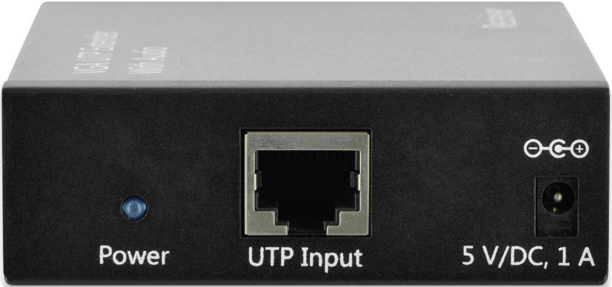 Digitus DS-53450 LAN (10/100MBit/s) Zusatzempfänger über Netzwerkkabel RJ45 300m