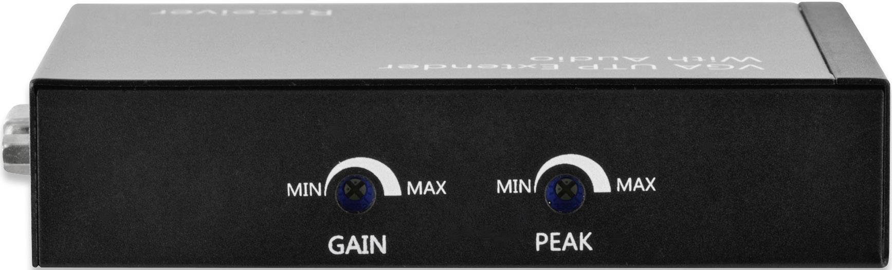 Digitus DS-53450 LAN (10/100MBit/s) Zusatzempfänger über Netzwerkkabel RJ45 300m