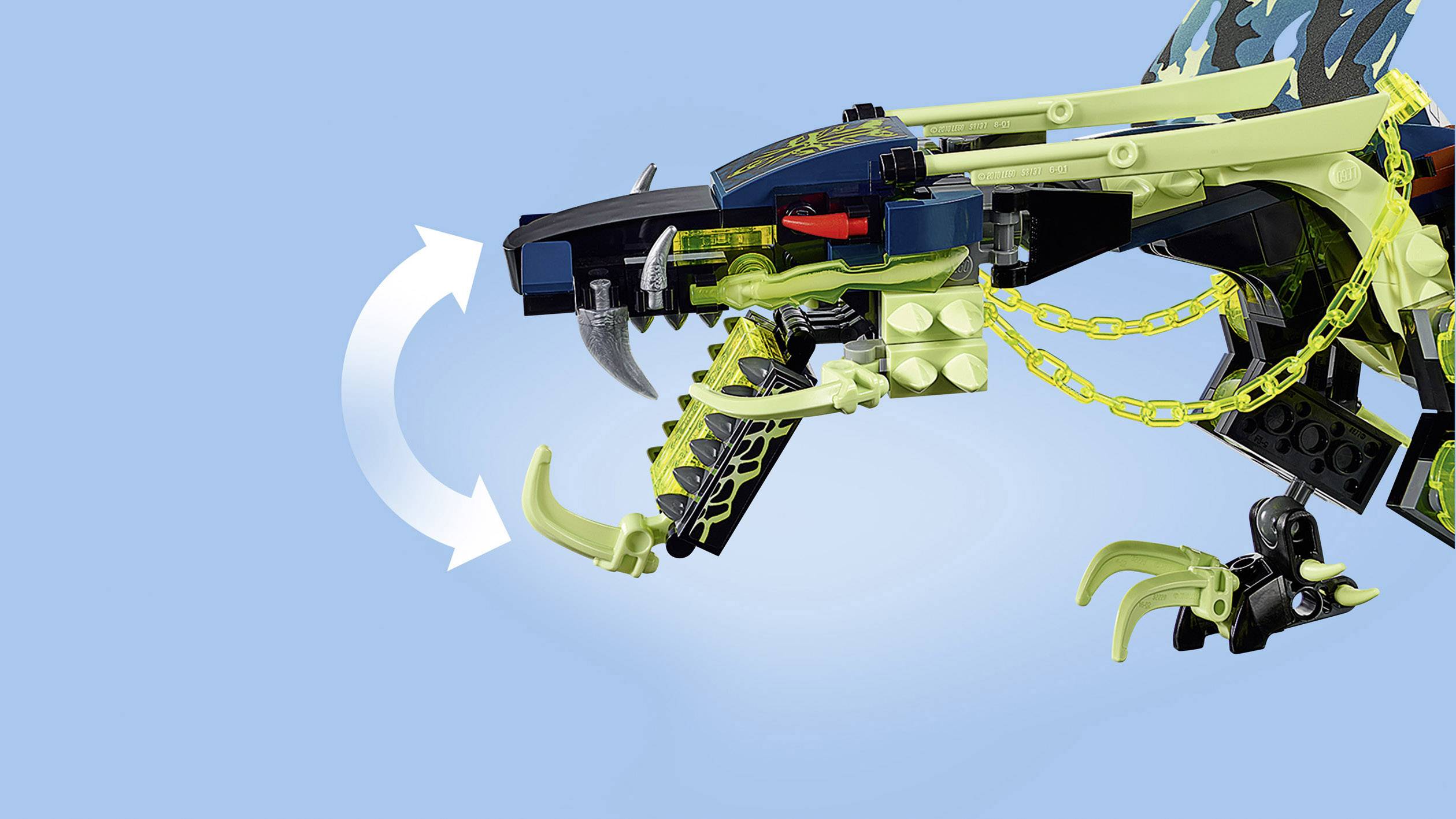 70736 LEGO® NINJAGO Angriff des Moro-Drachens