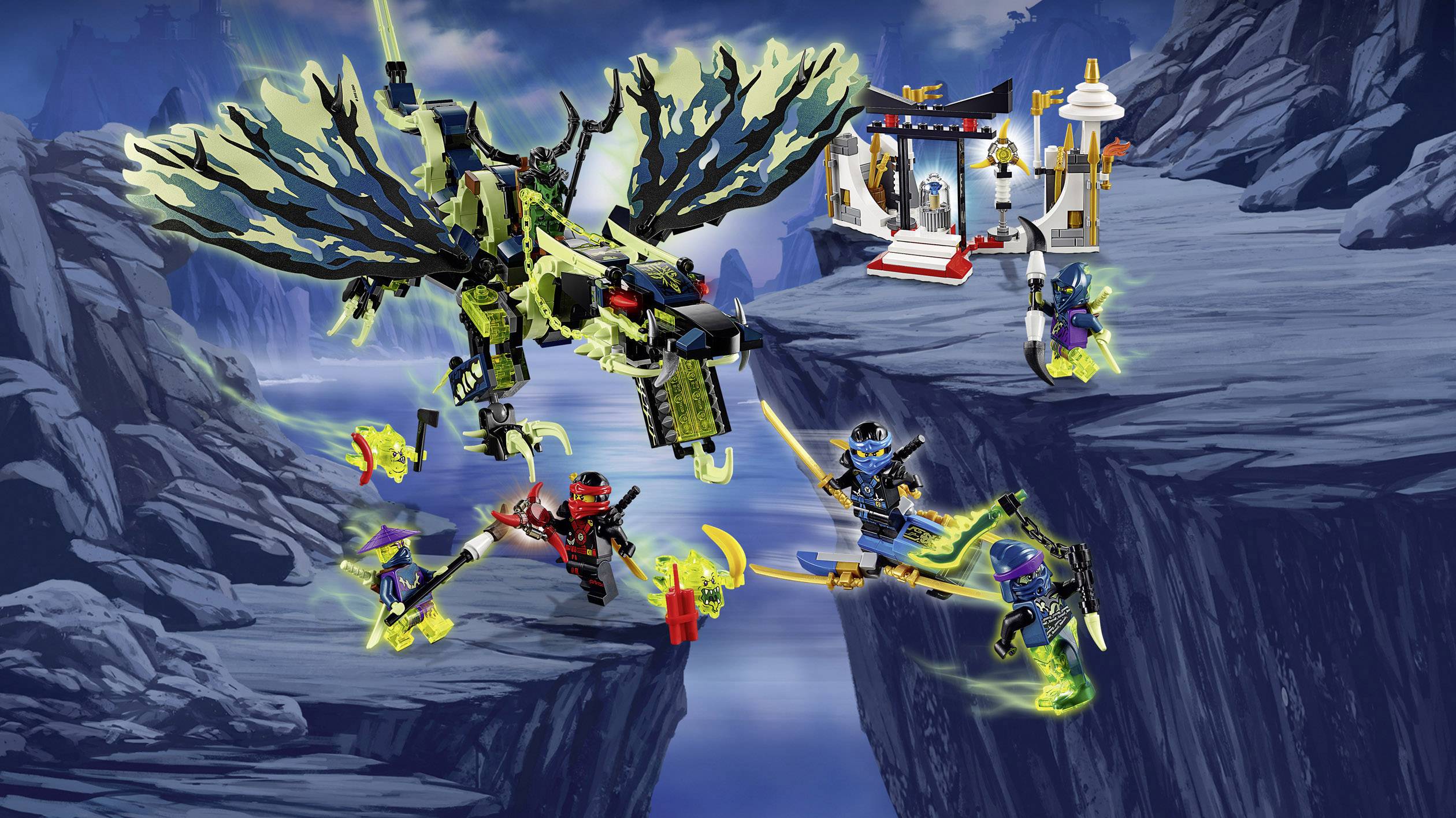 70736 LEGO® NINJAGO Angriff des Moro-Drachens