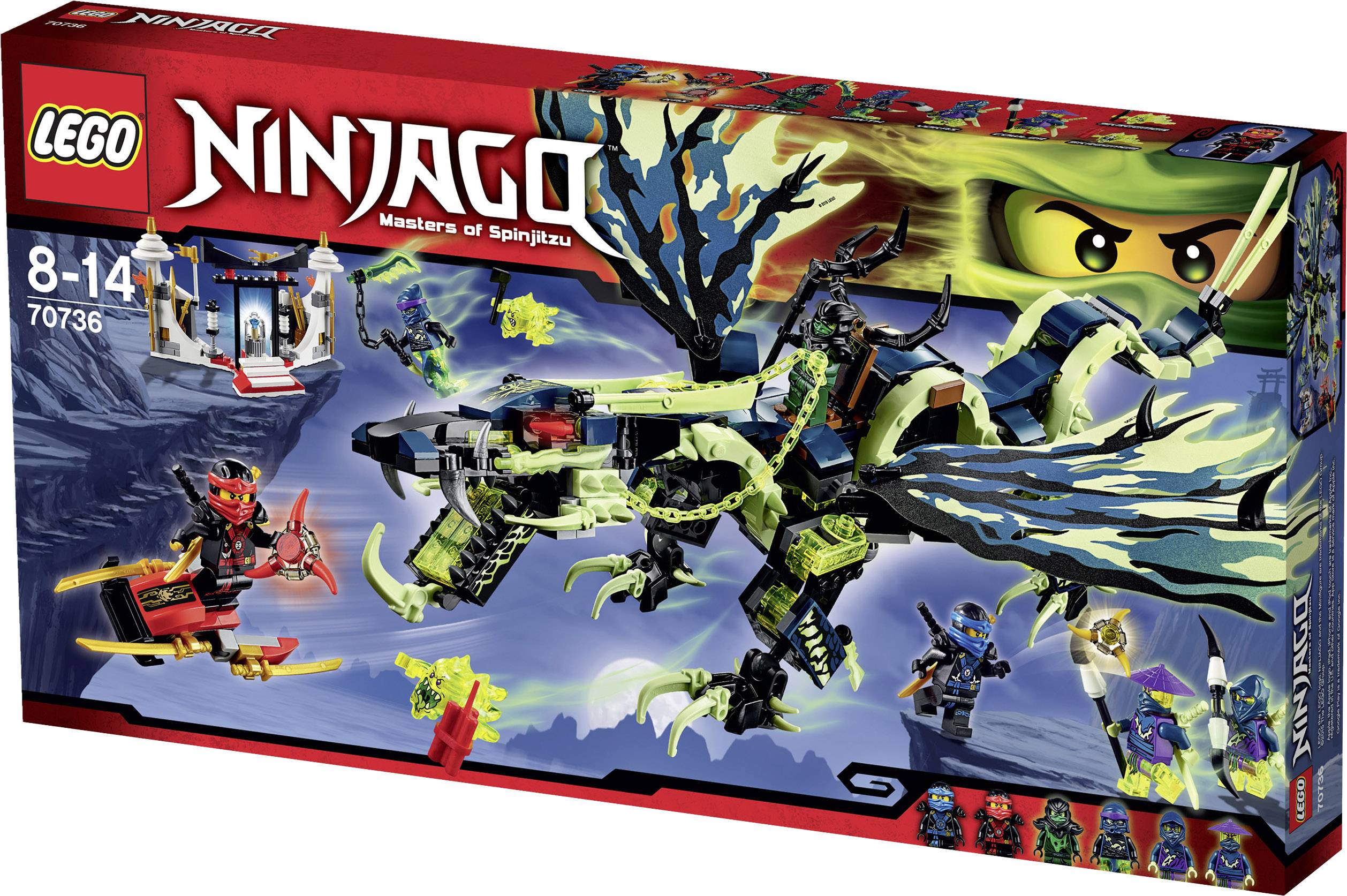 70736 LEGO® NINJAGO Angriff des Moro-Drachens