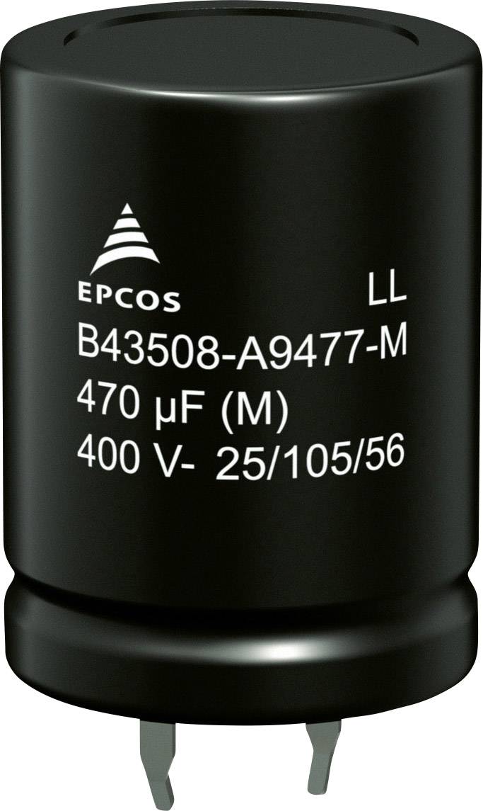 TDK B43508A9108M000 Elektrolyt-Kondensator SnapIn 1000 µF 400V 20% (Ø x H) 35mm x 55mm 240 St. Tray