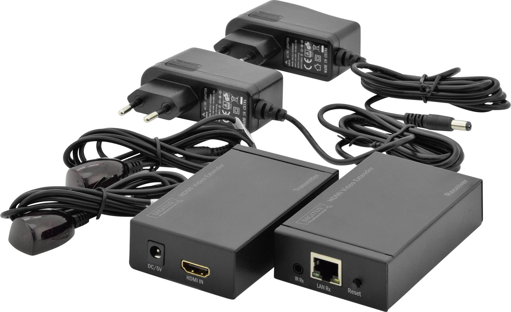 Digitus DS-55120 HDMI® Extender (Verlängerung) über Netzwerkkabel RJ45 120m