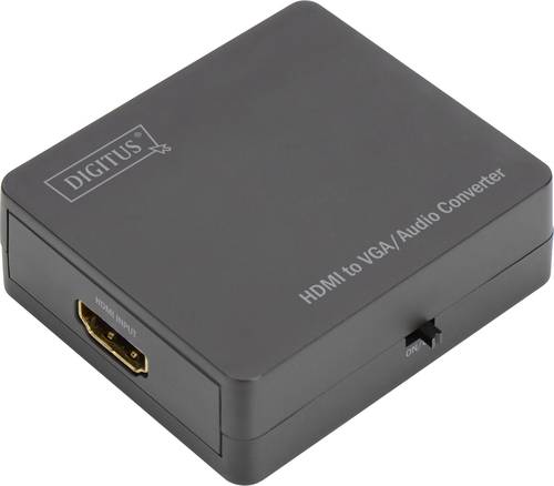Digitus AV Konverter DS-40310-1 [HDMI - VGA, Klinke] 1024 x 768 Pixel