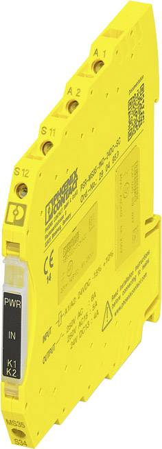 Phoenix Contact Sicherheitsrelais PSR-MS35-1NO-24DC-SC Betriebsspannung: 24 V/DC 1 Schließer (B x H x T) 6.8 x 93.1 x 102.5mm 1St.