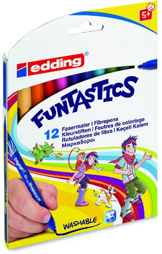 Fasermaler Funtastics 12er Set sortiert