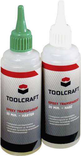 TOOLCRAFT Epoxy transparent 30 1 St.