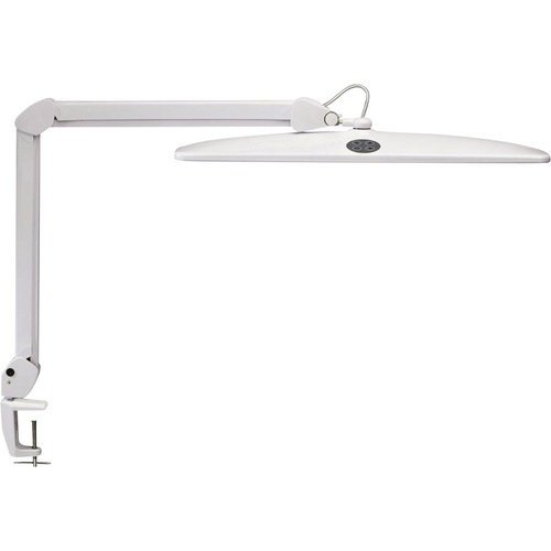 Maul Work 8205202 LED-Schreibtischleuchte mit Klemmfuß LED LED fest eingebaut 20W EEK: F (A - G) Weiß
