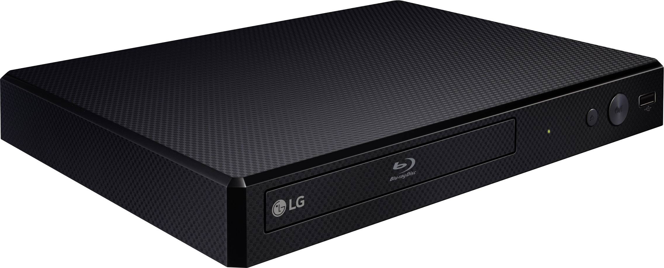LG Electronics BP250 Blu-ray-Player Full HD Upscaling Schwarz