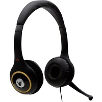 V7 Videoseven HU511-2EP PC-Headset USB schnurgebunden, Stereo On Ear Schwarz V7 Videoseven HU511-2EP PC-Headset USB schnurgebunden, Stereo On Ear Schwarz