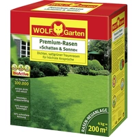 WOLF-Garten 3820050 Rasensamen Schatten & Sonne LP 200 1St. WOLF-Garten 3820050 Rasensamen Schatten & Sonne LP 200 1St.