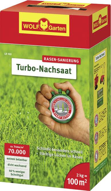 Wolf Garten 3826040 Turbo-Nachsaat LR 100