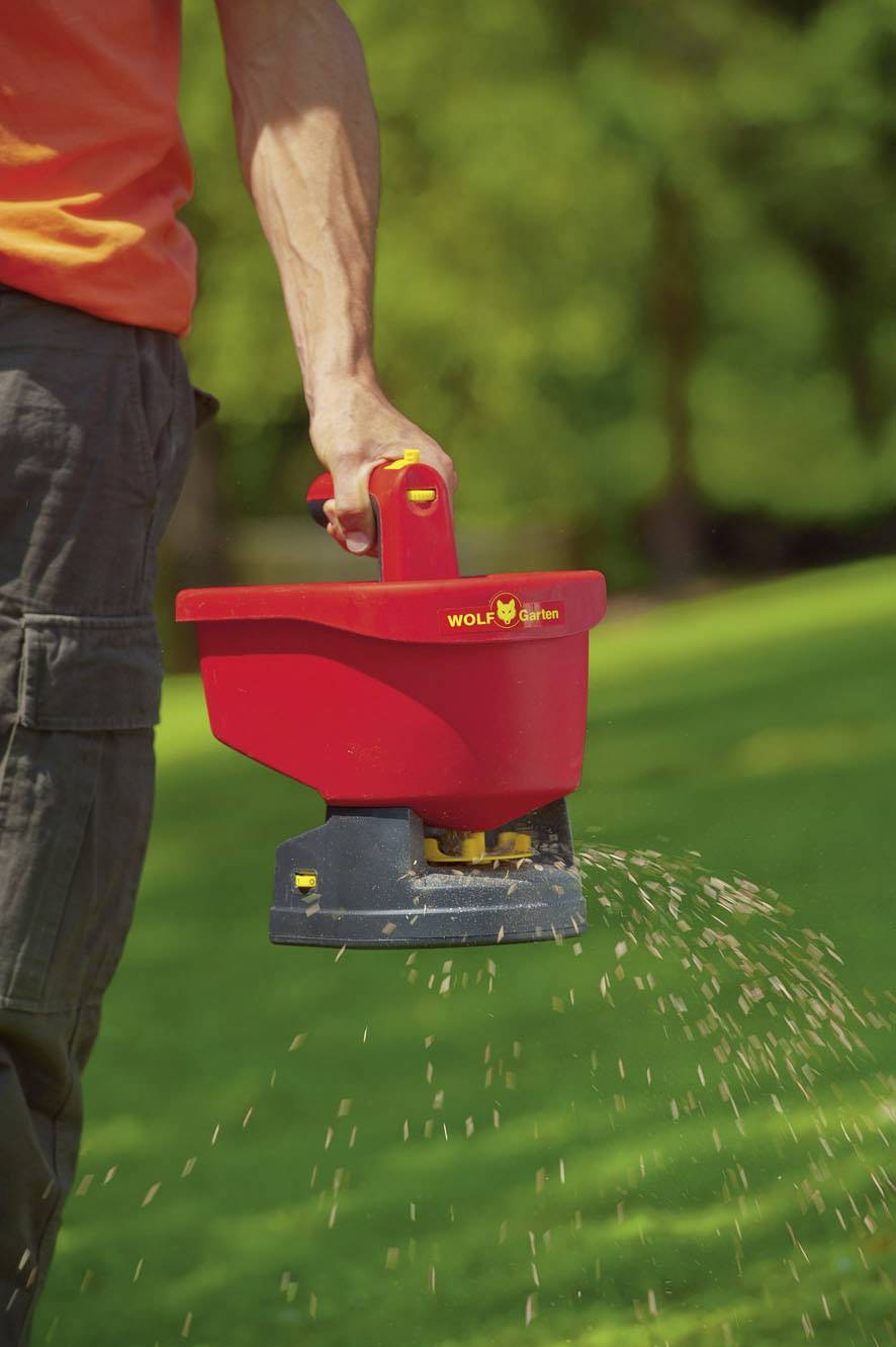 WOLF-Garten 5455000A Hand-Streuer Streubreite (Bereich) 50 bis 250cm 3l