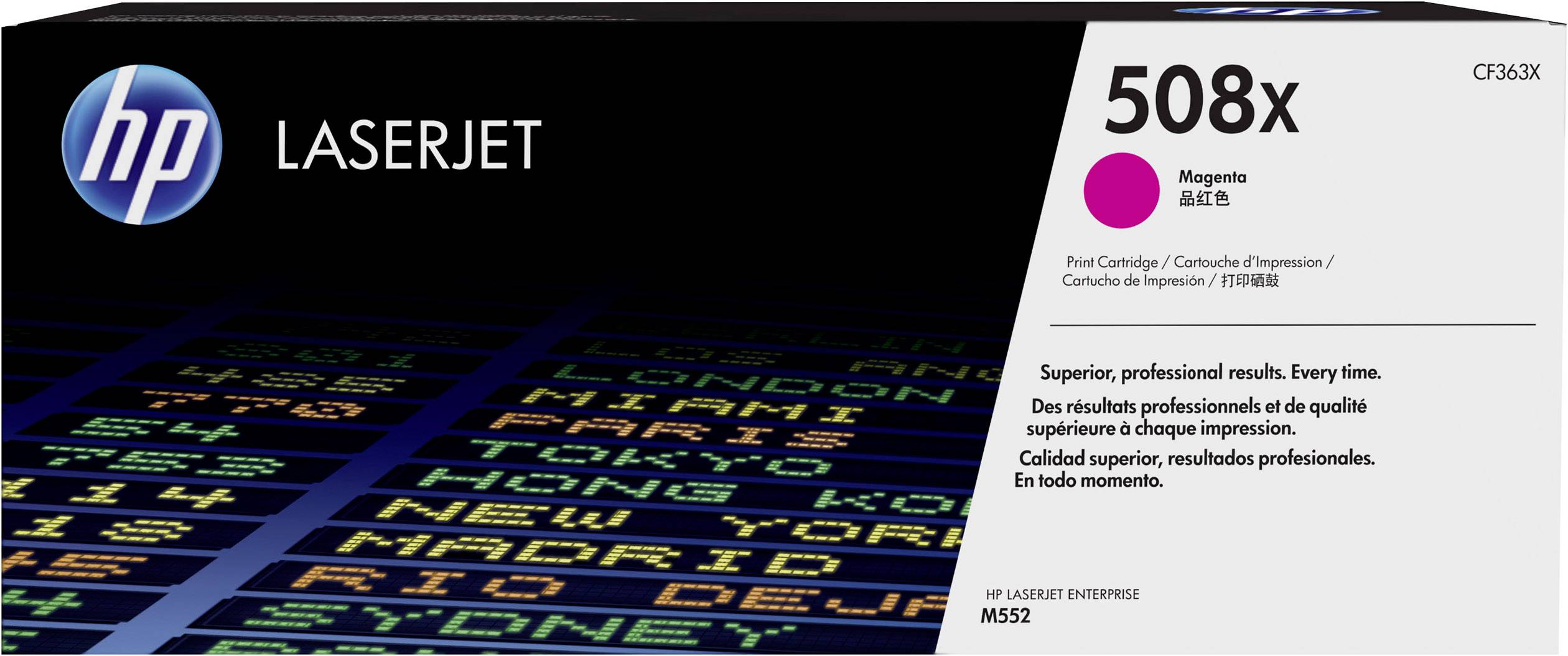 HP Toner 508X Original Magenta 9500 Seiten CF363X