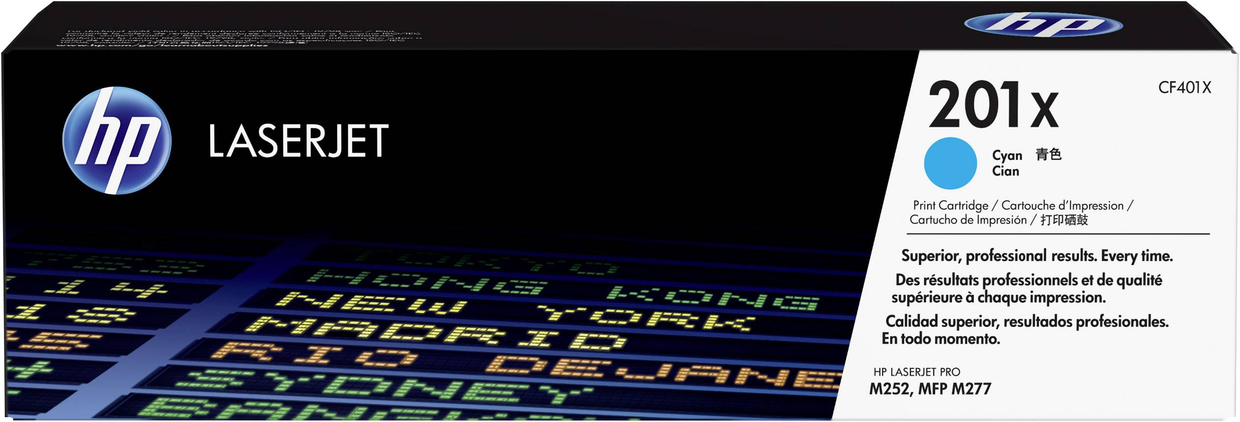 201X Original LaserJet Tonerkartusche Cyan mit hoher Kapazität