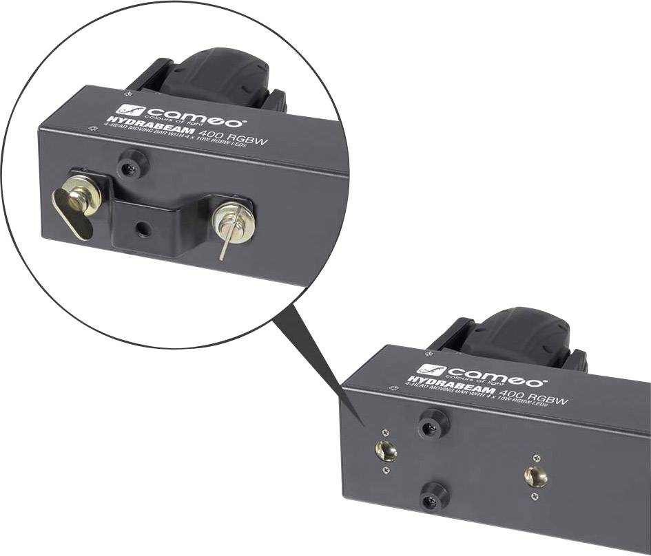 Cameo CLHB400RGBW Hydrabeam 400 RGBW LED-Moving Head Anzahl LEDs (Details):4 x 10W