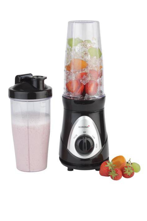 Korona 24200 Smoothie-Maker 300W Schwarz, Silber