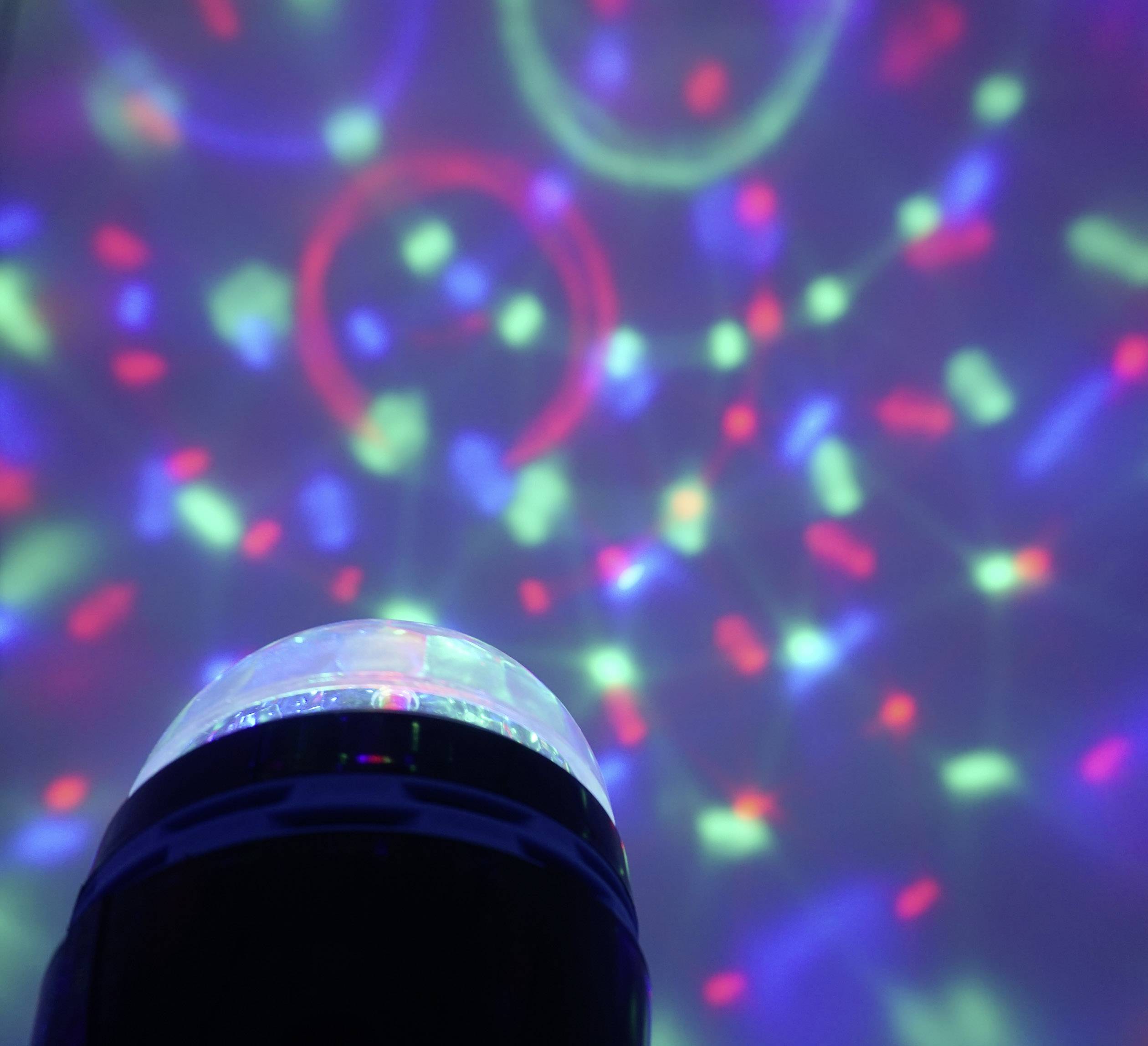 Renkforce E27 PARTYLAMP LED Party-Leuchtmittel 1W RGB Anzahl Leuchtmittel: 3