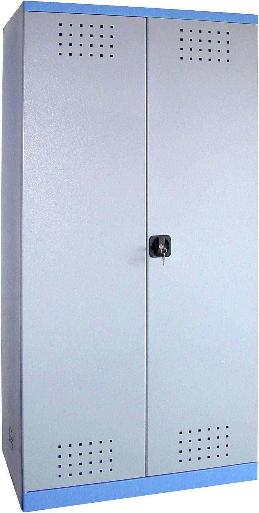 Aerotec 20142007 TYP I Umwelt-Schrank (B x H x T) 920 x 1920 x 380mm Blau (RAL 5015), Lichtgrau (RAL 7035)