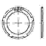 TOOLCRAFT 135188 Sicherungsringe Innen-Durchmesser: 27.9mm Außen-Durchmesser: 39.9mm DIN 983 Federstahl 250St.
