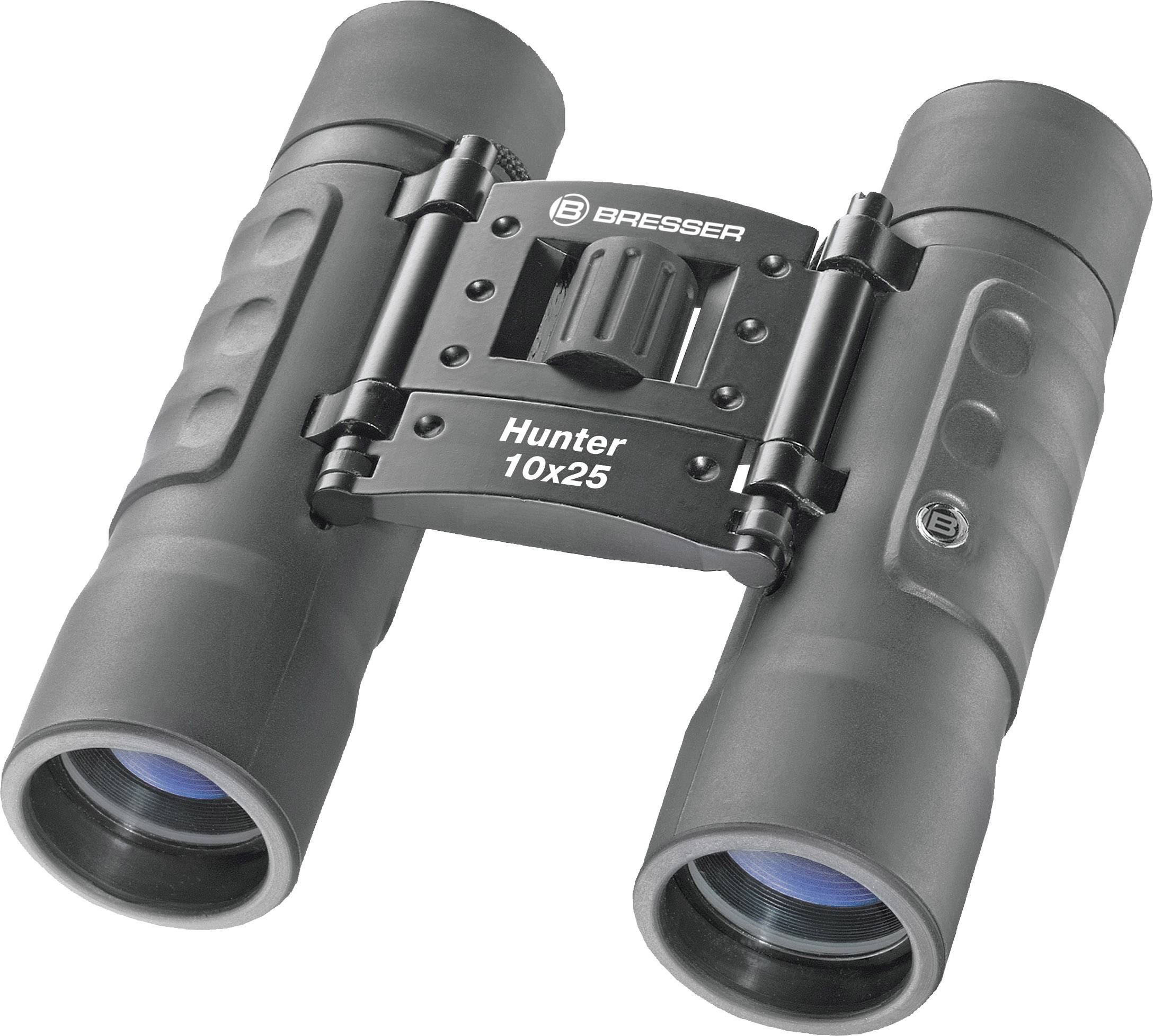 Bresser Optik Fernglas Hunter 10 x 25 mm Dachkant Schwarz 1111025