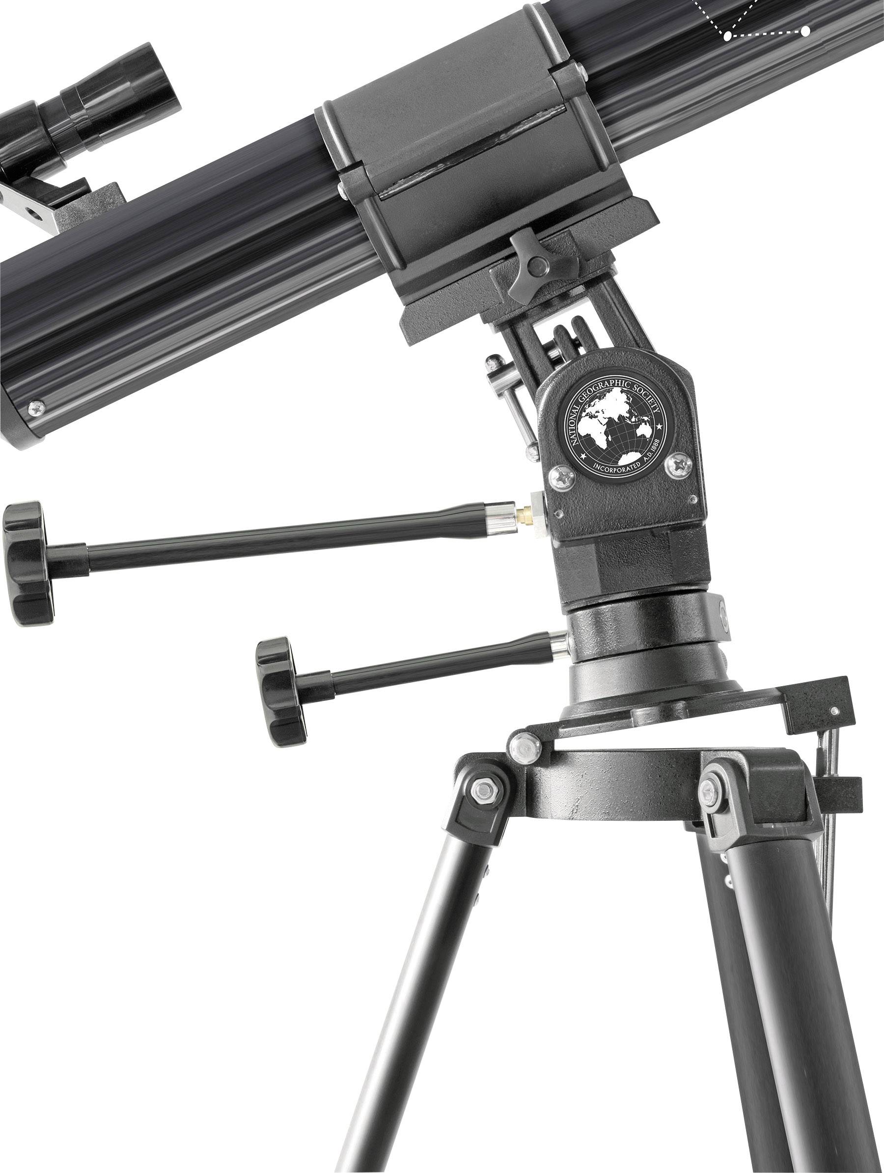 National Geographic Linsen-Teleskop Refraktor 70/900 NG Azimutal, Äquatorial Achromatisch