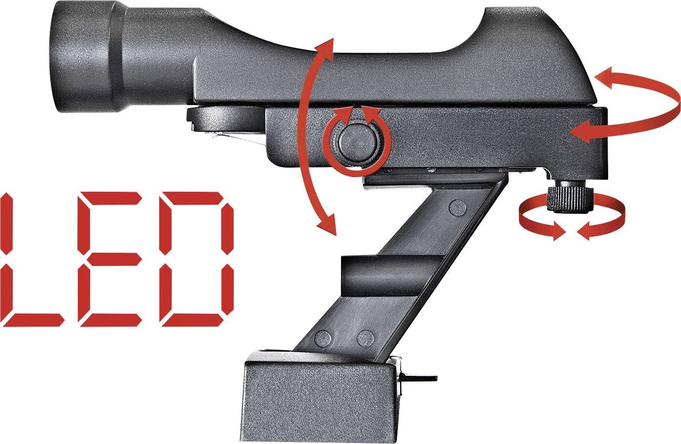 Bresser Optik AR-102/600 EQ-3 AT-3 Linsen-Teleskop Äquatorial Achromatisch Vergrößerung 24 bis 204 x