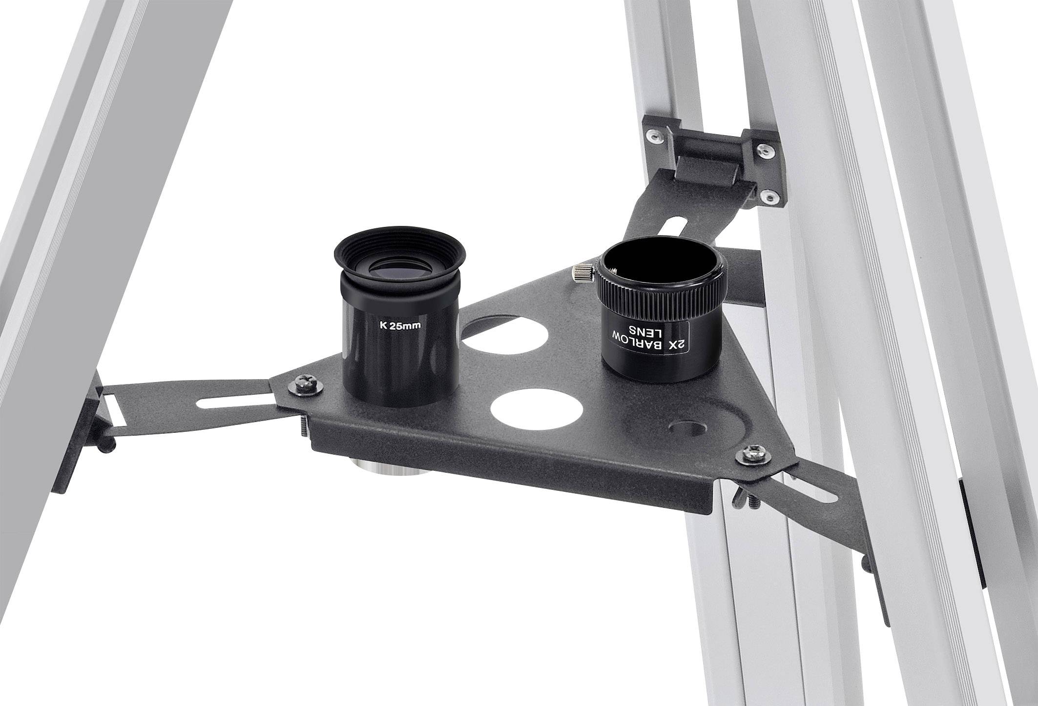 Bresser Optik AR-102/600 EQ-3 AT-3 Linsen-Teleskop Äquatorial Achromatisch Vergrößerung 24 bis 204 x