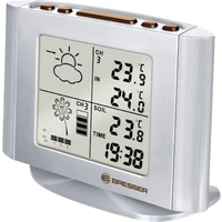 Bresser Optik 7020400 Funk-Wetterstation Vorhersage für 12 bis 24 Stunden Bresser Optik 7020400 Funk-Wetterstation Vorhersage für 12 bis 24 Stunden