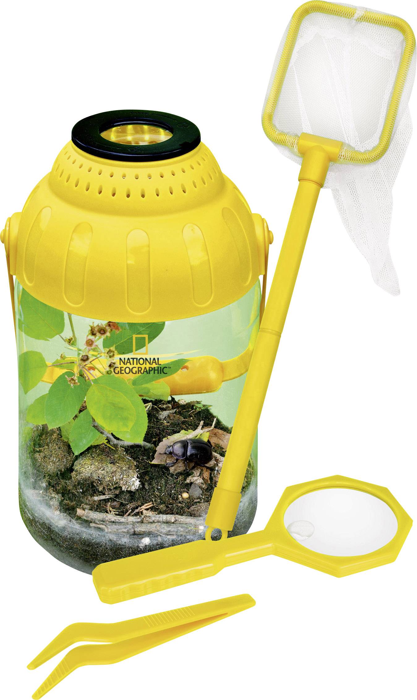 National Geographic 9125000 Junior Erforschungs Set Biologie Experimentier-Set ab 8 Jahre