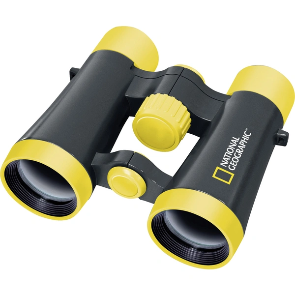 National Geographic Fernglas 4 x 30mm Dachkant Schwarz, Gelb 9104000 National Geographic Fernglas 4 x 30mm Dachkant Schwarz, Gelb 9104000
