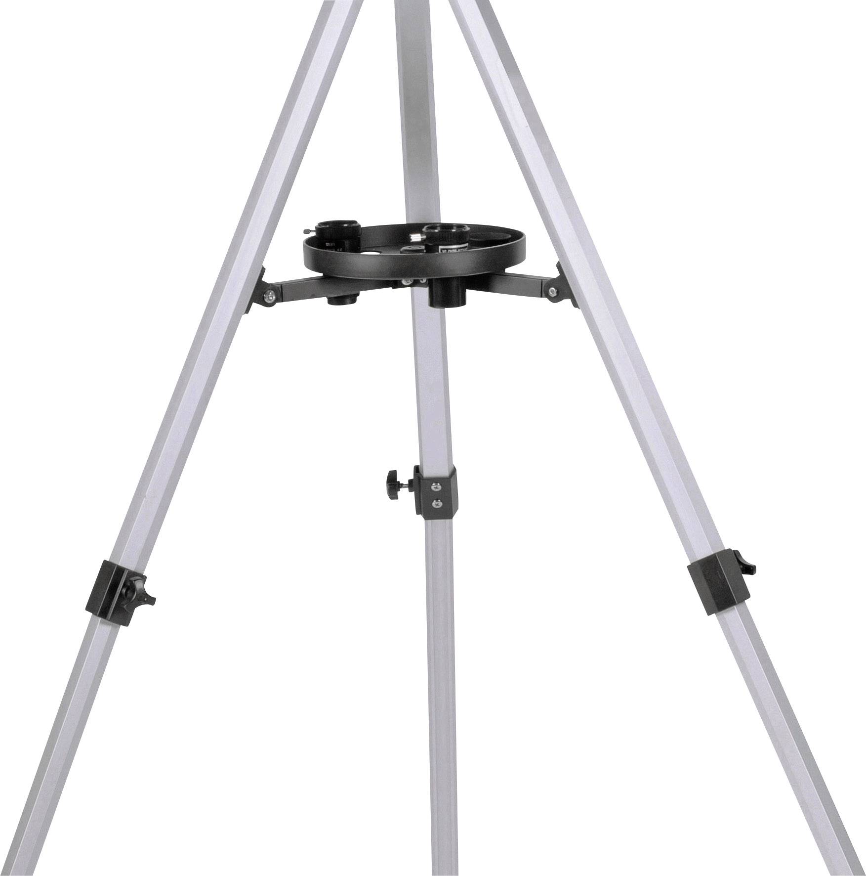 Bresser Optik Stellar 60/800 AZ Linsen-Teleskop Azimutal Achromatisch Vergrößerung 40 bis 600 x