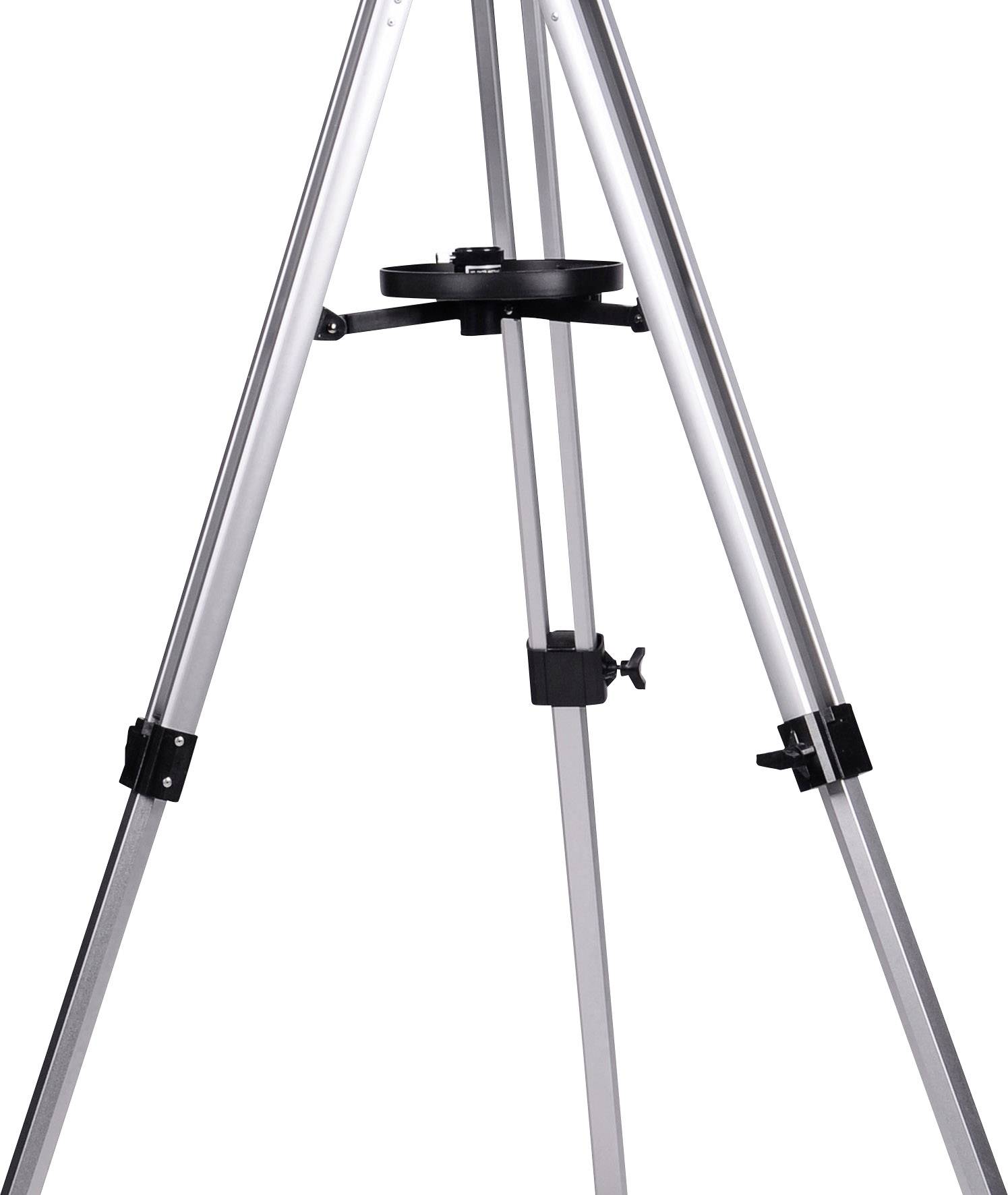 Bresser Optik Spica 130/650 EQ2 Spiegel-Teleskop Äquatorial Newton Vergrößerung 32 bis 488 x