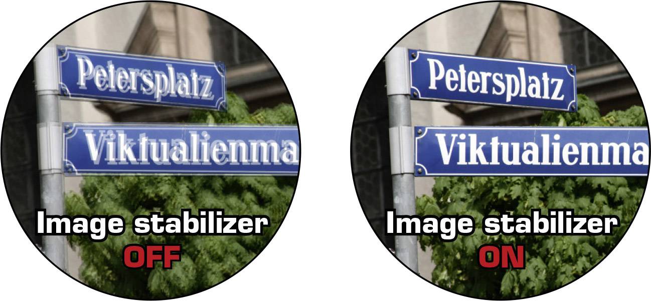 Bresser Optik image stabilizer Monokular mit Bildstabilisator 16 x 30mm Schwarz