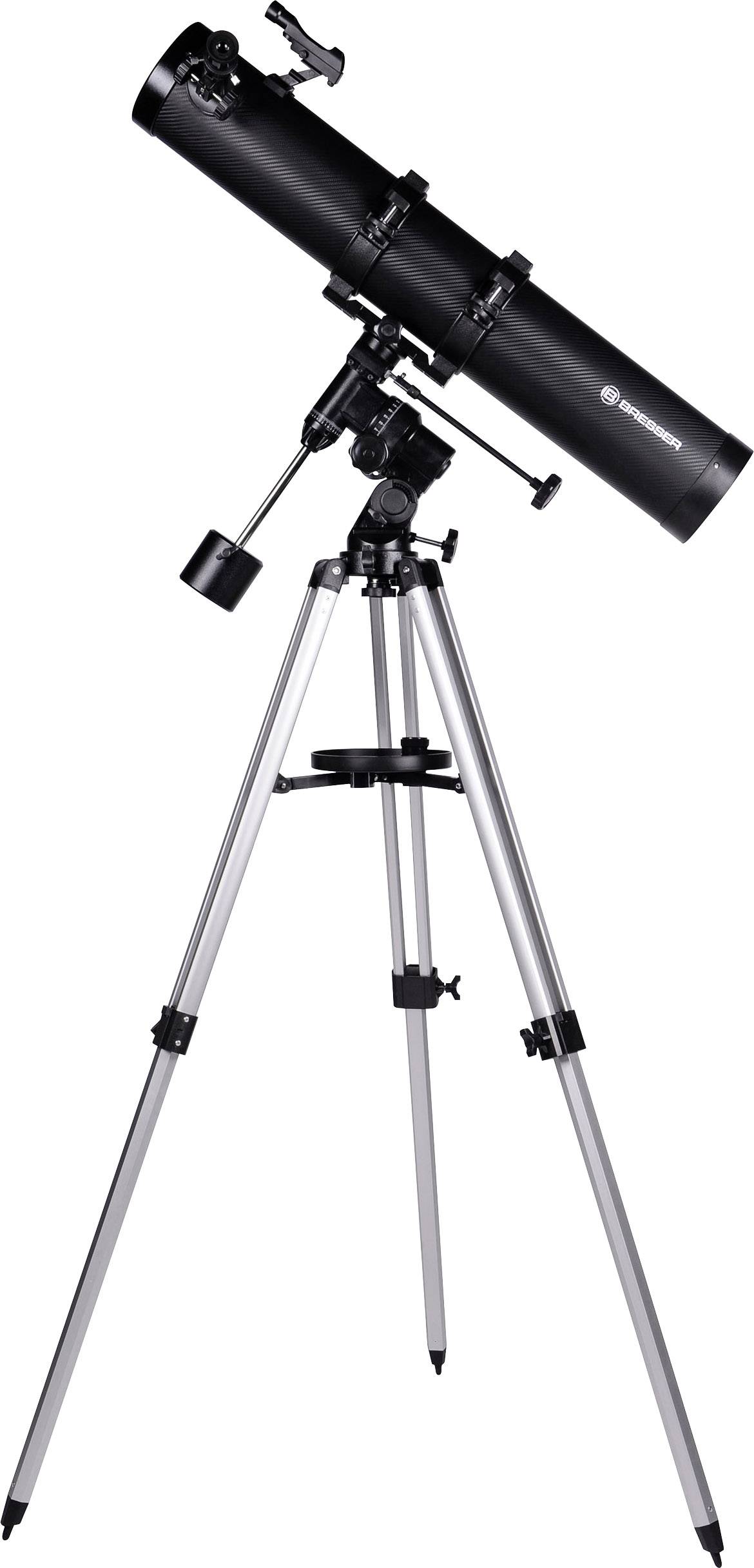 Bresser Optik Galaxia 114/900 EQ Spiegel-Teleskop Äquatorial Newton Vergrößerung 45 bis 675 x