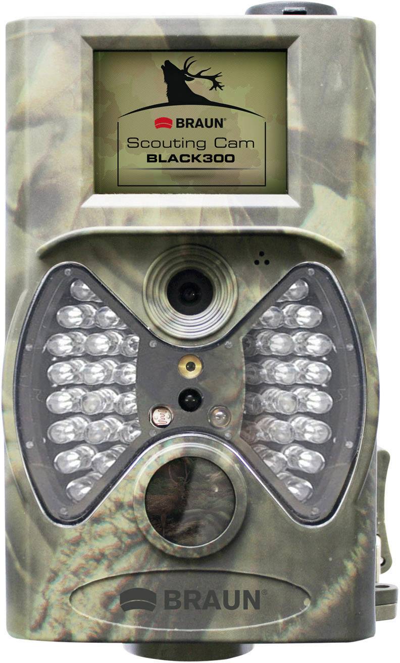 BRAUN PHOTO Scouting Cam Black300 - 5 MP - 2" - Grün